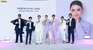 realme 10 Pro Series เปิดตัวในประเทศไทยอย่างเป็นทางการ เต็มตากับจอโค้งใหญ่ เปิดโลกทัศน์ใหม่เหนือระดับ พร้อมสัมผัสที่หรูหราทันสมัยด้วยดีไซน์บอดี้สุดล้ำแบบไฮเปอร์สเปซ